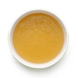Glace au bouillon de poulet