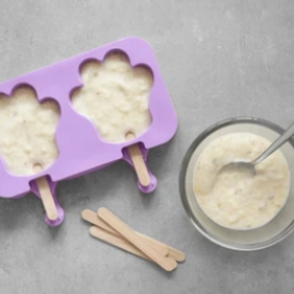 Glace à la banane et au yaourt